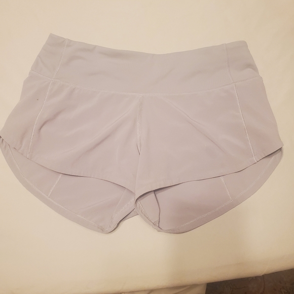 lululemon athletica Pants - Lululemon  speed up mid-rise shorts. Size 2. color: violet